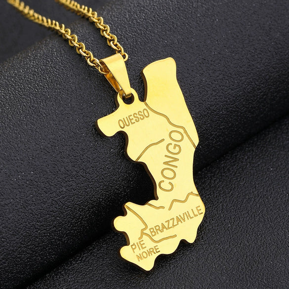 Unisex Stainless Steel Pendant Necklace With Star Shape Titanium Steel Pendant Electroplated High End Fashion Chain Accessory