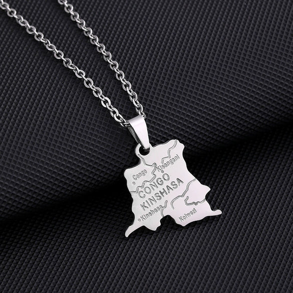 Unisex Stainless Steel Pendant Necklace With Star Shape Titanium Steel Pendant Electroplated High End Fashion Chain Accessory