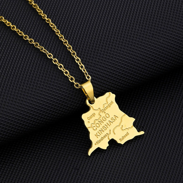 Unisex Stainless Steel Pendant Necklace With Star Shape Titanium Steel Pendant Electroplated High End Fashion Chain Accessory