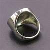 Unisex Stainless Steel Retro Polish Eye Ring