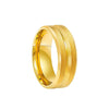 Unisex Stainless Steel Ring With Geometric Style And Electroplating Treatment