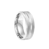 Unisex Stainless Steel Ring With Geometric Style And Electroplating Treatment