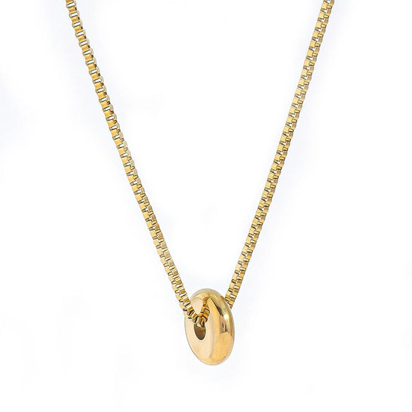 Unisex Stainless Steel Snake Bone Chain Necklace With Sparkling Geometric Pendant And Versatile Contrastingtone Design