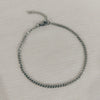 Unisex Stainless Steel Wave Chain Bracelet With Electroplated Finish And Geometric Faceted Design Minimalist Fashion Jewelry