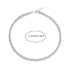 Unisex Stainless Steel Wave Chain Bracelet With Electroplated Finish And Geometric Faceted Design Minimalist Fashion Jewelry