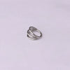 Unisex Threelayer Closed Ring Ear And Nose Piercing Jewelry Electroplated 316 Stainless Steel With Geometric Design