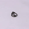 Unisex Threelayer Closed Ring Ear And Nose Piercing Jewelry Electroplated 316 Stainless Steel With Geometric Design