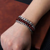 Unisex Titanium Steel Geometric Charm Bracelet Hip Hop Trendy Fashion Jewelry For Men And Women
