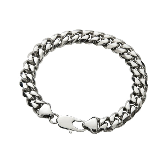 Unisex Titanium Steel Necklace With Geometric Pattern And Polishing Treatment
