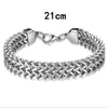 Unisex Titanium Steel Woven Chain Bracelet With Geometric Rhombus And Cartoon Floral Patterns Wholesale Fashion Jewelry