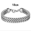 Unisex Titanium Steel Woven Chain Bracelet With Geometric Rhombus And Cartoon Floral Patterns Wholesale Fashion Jewelry