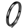 Unisex Tungsten Steel Couple Rings With Geometric Design And Electroplated Finish Minimalist Matching Jewelry Accessories