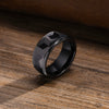 Unisex Tungsten Steel Geometric Ring