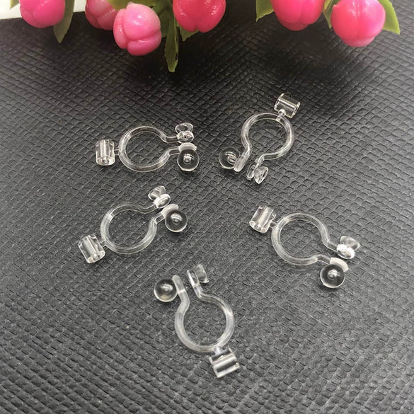 Unisex U Shaped Resin Ear Clip Jewelry Accessories