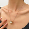 Unisex Zinc Alloy Animal Zodiac Snake Pendant Necklace With Electroplating And Regular Chain Ins Style Punk Hiphop Cold Style
