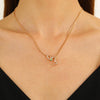 Unisex Zinc Alloy Animal Zodiac Snake Pendant Necklace With Electroplating And Regular Chain Ins Style Punk Hiphop Cold Style