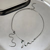 Unisex Zinc Alloy Animal Zodiac Snake Pendant Necklace With Electroplating And Regular Chain Ins Style Punk Hiphop Cold Style