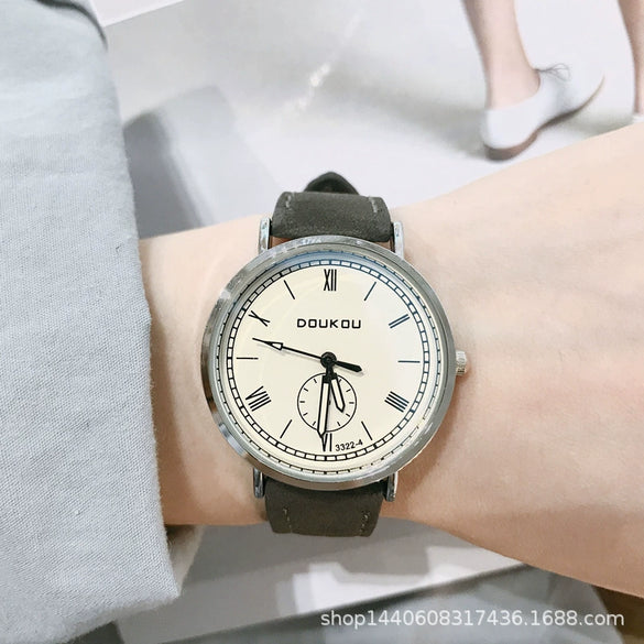 Universal Casual Artistic Retro Women's Watch With Alloy Case And Ordinary Glass Mirror