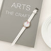 Universal Fashion Watch Set Alloy Case Canvas Strap Round Dial