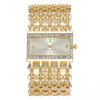 Universal Leisure Style Quartz Watch With Alloy Case And Strap Stainless Steel Buckle Round Dial