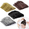 Ushaped Clip Metal Simple Geometric Baking Varnish Women's Hairpin For Updo Styling