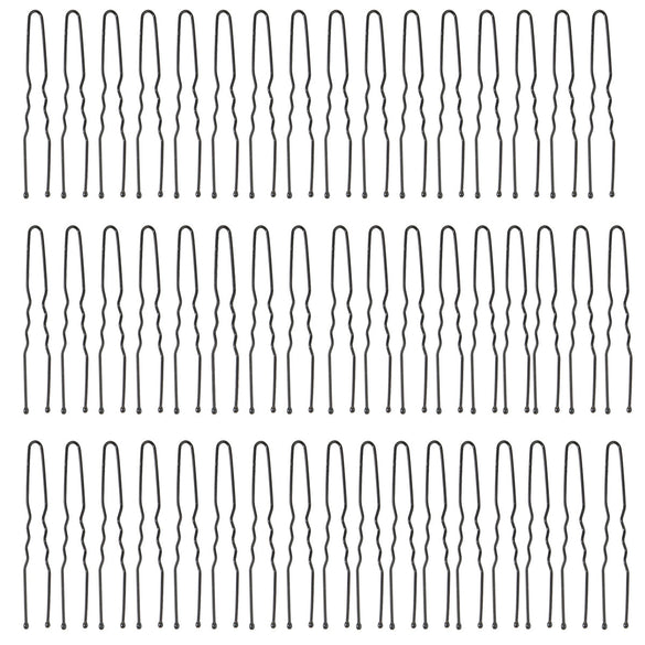 Ushaped Clip Metal Simple Geometric Baking Varnish Women's Hairpin For Updo Styling