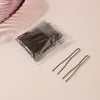 Ushaped Clip Metal Simple Geometric Baking Varnish Women's Hairpin For Updo Styling