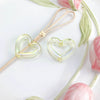 Uvplated Acrylic Photo Frame Love Stars Diy Handmade String Beads Mobile Phone Chain Pendant Jewelry Clothing Accessories