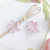 Uvplated Acrylic Photo Frame Love Stars Diy Handmade String Beads Mobile Phone Chain Pendant Jewelry Clothing Accessories