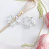 Uvplated Acrylic Photo Frame Love Stars Diy Handmade String Beads Mobile Phone Chain Pendant Jewelry Clothing Accessories