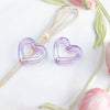 Uvplated Acrylic Photo Frame Love Stars Diy Handmade String Beads Mobile Phone Chain Pendant Jewelry Clothing Accessories