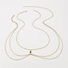 Vacation Classic Style Solid Color Rhinestones Iron Wholesale Body Chain