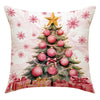 Vacation Santa Claus Linen Pillow Cases