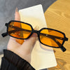 Vacation Simple Style Color Block Ac Square Full Frame Women'S Sunglasses
