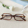 Vacation Simple Style Color Block Resin Square Full Frame Women'S Sunglasses