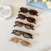 Vacation Simple Style Color Block Resin Square Full Frame Women'S Sunglasses