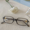 Vacation Simple Style Color Block Resin Square Full Frame Women'S Sunglasses