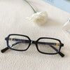 Vacation Simple Style Color Block Resin Square Full Frame Women'S Sunglasses