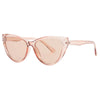 Vacation Simple Style Solid Color Ac Cat Eye Full Frame Women'S Sunglasses