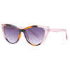 Vacation Simple Style Solid Color Ac Cat Eye Full Frame Women'S Sunglasses