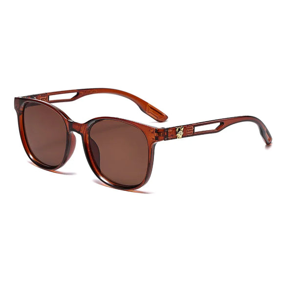 Vacation Simple Style Solid Color Pc Square Full Frame Women'S Sunglasses
