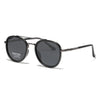 Vacation Simple Style Solid Color Tac Round Frame Full Frame Women'S Sunglasses