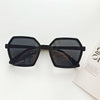 Vacation Solid Color Pc Resin Polygon Full Frame Women'S Sunglasses