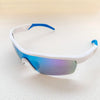 Vacation Sports Cool Style Color Block Resin Avaitor Half Frame Kids Sunglasses