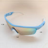 Vacation Sports Cool Style Color Block Resin Avaitor Half Frame Kids Sunglasses