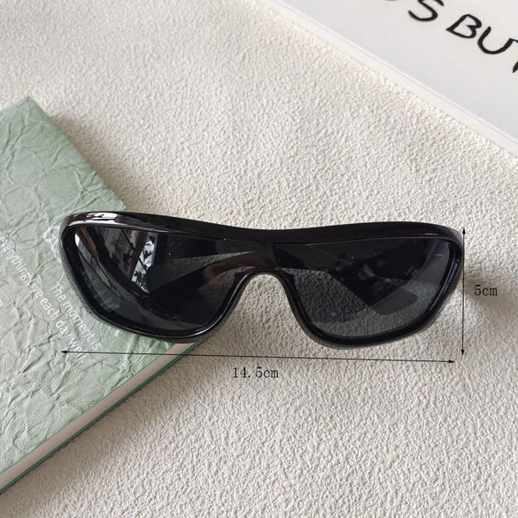 Vacation Sports Oval Pc Toad Glasses Avaitor Full Frame Women'S Sunglasses