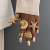 Vacation Style Metal Geometric Starfish Opening Ring Set For Women With Electroplating