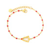 Vacuum Electroplated Stainless Steel Hollow Christmas Tree Bracelet For Women Sweet Festive Holiday Jewelry Wholesale