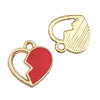 Valentine's Day Rose Dripping Oil Alloy Pendant Jewelry Accessories