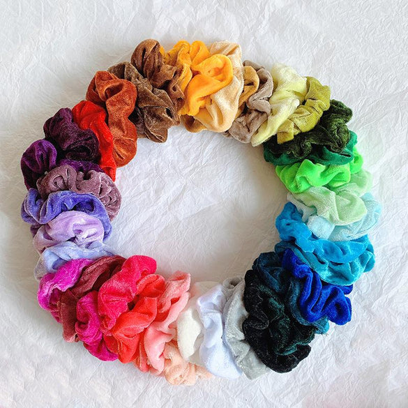 Velvet Bowel Fashion Velvet Hair Ring Wholesale